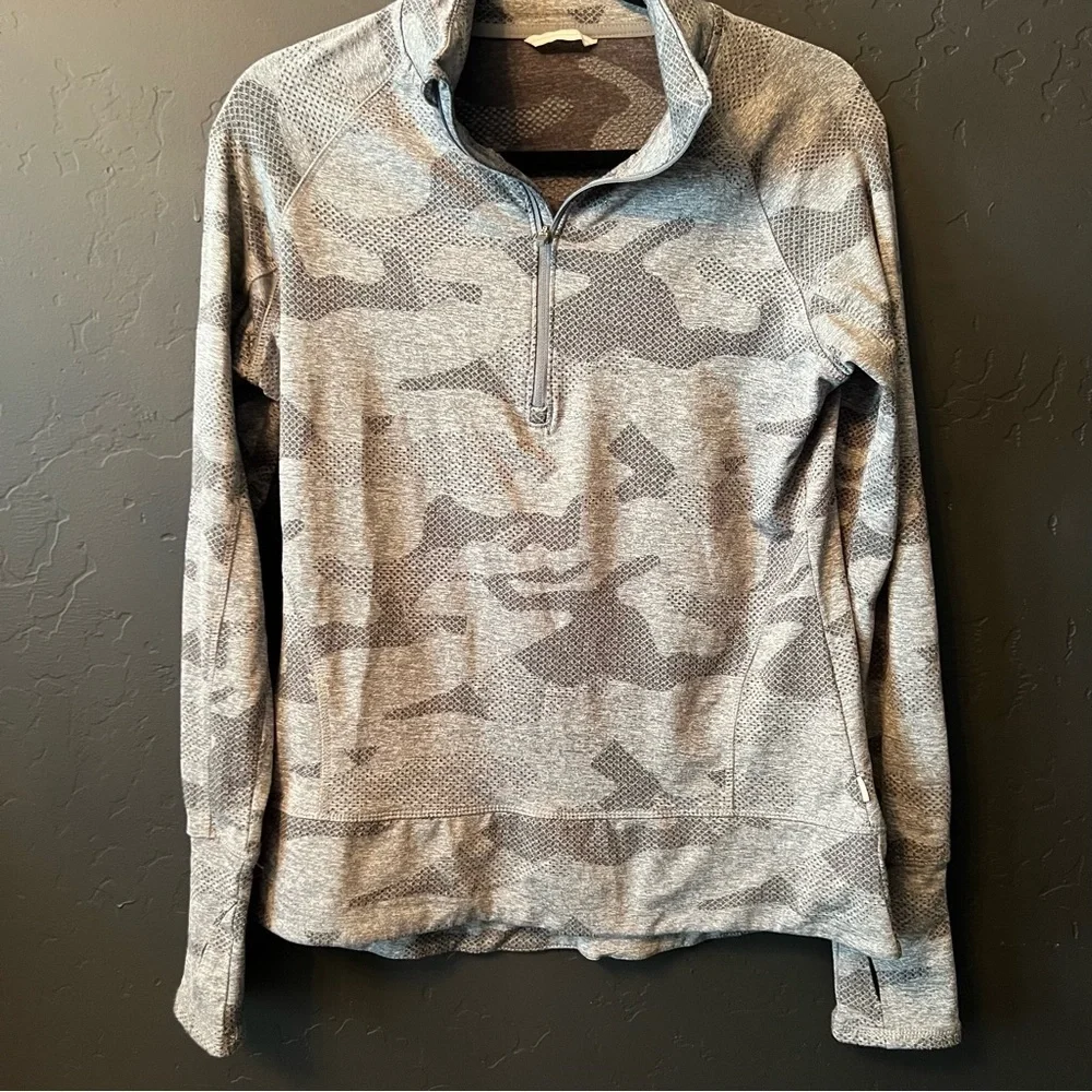 Mondetta Womens Camo Activewear Pullover Size:L